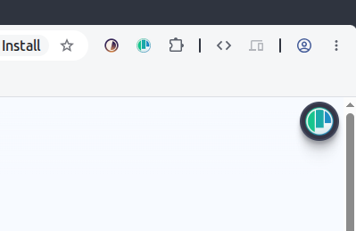 Floating Polypane button on a local page